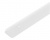 планка торец белый