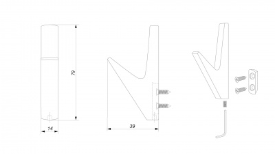 Kryuchok_K106BL.13_Chernyy_matovyy_SINUS_30sht._kod_45481_2