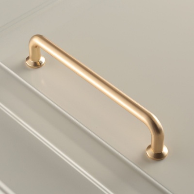 Ручка NORD L-128, брашированное золото - на белом