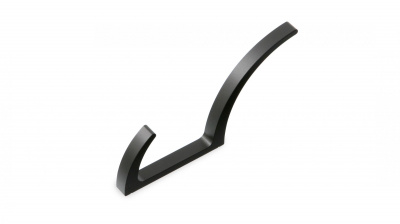 Крючок PK 026.020.010 Черный глубоко-матовый №33