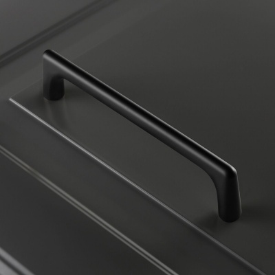 Ручка OCTAVIO, черный матовый - на темном