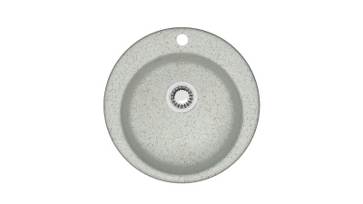Мойка Модель 30, Круглая D475мм, Светло-Серый   Мрамор