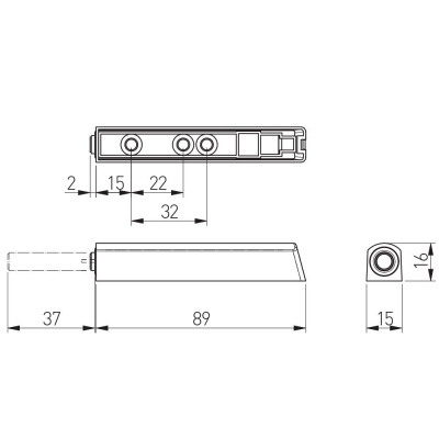 Выталкиватель с адаптером AM-OAM длинный - схема