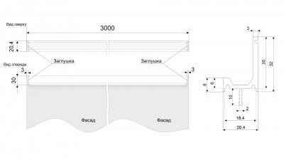 RP106BL.10003000_Chernyy_matovyy_Ruchka_profil_mebel_naya_AL_10sht._4