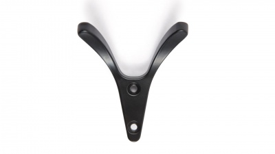 Крючок K212BL. 2 Черный матовый